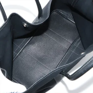 【2026】【HERMES 公式旗艦店】ハンドバッグエルメス ガーデンパーティPM トワルオフィシエ×ネゴンダ ブラック シルバー金具 【2026】【HERMES 公式旗艦店】ハンドバッグエルメス ガーデンパーティPM トワルオフィシエ×ネゴンダ ブラック シルバー金具