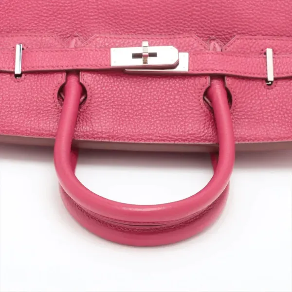 【2026】【HERMES   公式旗艦店】ハンドバッグエルメス バーキン30 トゴ ルビー シルバー金具 30*22*15cm