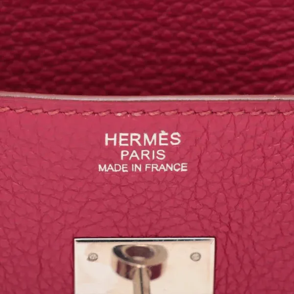 【2026】【HERMES   公式旗艦店】ハンドバッグエルメス バーキン30 トゴ ルビー シルバー金具 30*22*15cm