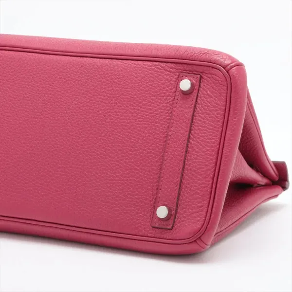 【2026】【HERMES   公式旗艦店】ハンドバッグエルメス バーキン30 トゴ ルビー シルバー金具 30*22*15cm