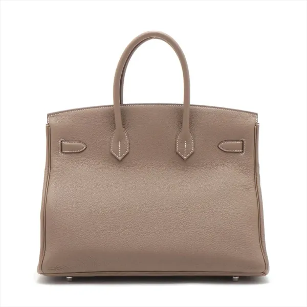 【2026】【HERMES 公式旗艦店】ハンドバッグエルメス バーキン35 トゴ エトゥープ シルバー金具 35*27.5*18.5cm 【2026】【HERMES 公式旗艦店】ハンドバッグエルメス バーキン35 トゴ エトゥープ シルバー金具 35*27.5*18.5cm