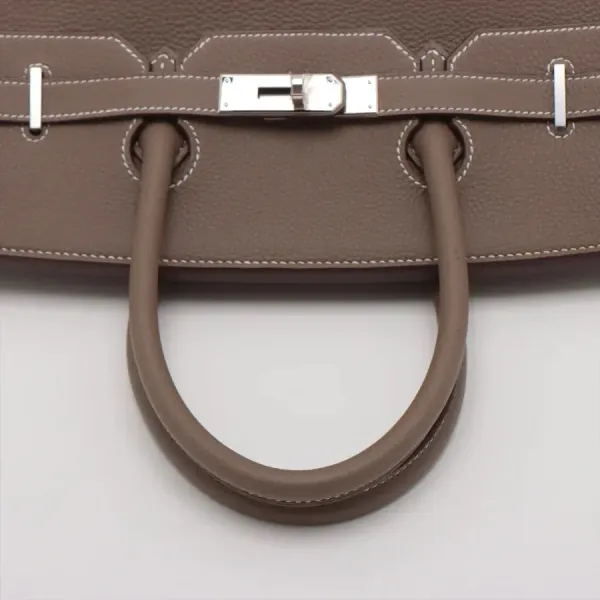 【2026】【HERMES 公式旗艦店】ハンドバッグエルメス バーキン35 トゴ エトゥープ シルバー金具 35*27.5*18.5cm 【2026】【HERMES 公式旗艦店】ハンドバッグエルメス バーキン35 トゴ エトゥープ シルバー金具 35*27.5*18.5cm