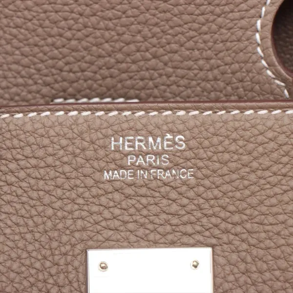 【2026】【HERMES 公式旗艦店】ハンドバッグエルメス バーキン35 トゴ エトゥープ シルバー金具 35*27.5*18.5cm 【2026】【HERMES 公式旗艦店】ハンドバッグエルメス バーキン35 トゴ エトゥープ シルバー金具 35*27.5*18.5cm