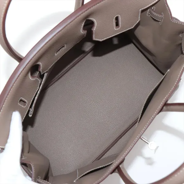 【2026】【HERMES 公式旗艦店】ハンドバッグエルメス バーキン35 トゴ エトゥープ シルバー金具 35*27.5*18.5cm 【2026】【HERMES 公式旗艦店】ハンドバッグエルメス バーキン35 トゴ エトゥープ シルバー金具 35*27.5*18.5cm