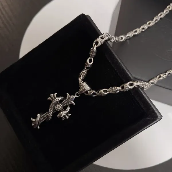 【2026】【CHROME HEARTS】ネックレス、新しいネックレス万能シンプルファッションオーナメント 【2026】【CHROME HEARTS】ネックレス、新しいネックレス万能シンプルファッションオーナメント
