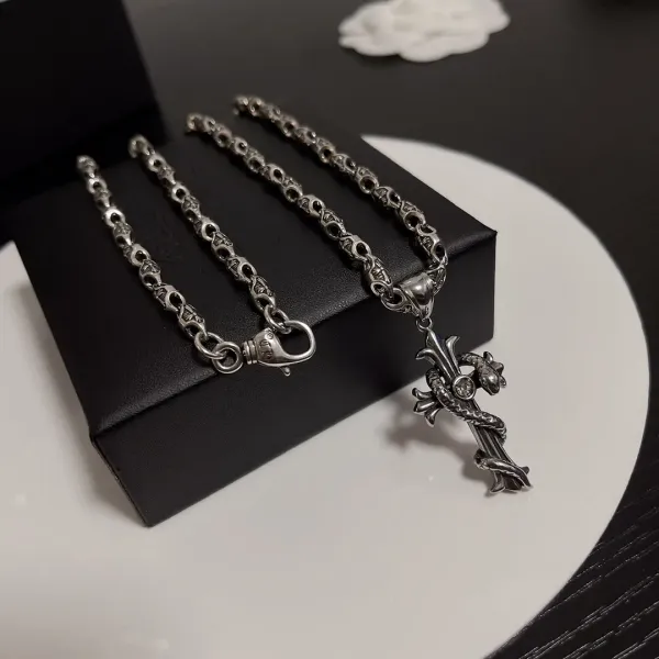 【2026】【CHROME HEARTS】ネックレス、新しいネックレス万能シンプルファッションオーナメント 【2026】【CHROME HEARTS】ネックレス、新しいネックレス万能シンプルファッションオーナメント
