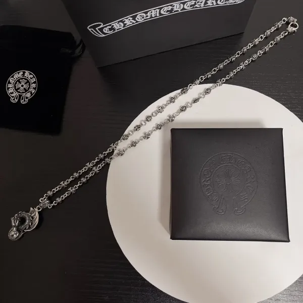 【2026】【CHROME HEARTS】ネックレス、新しいネックレス万能シンプルファッションオーナメント