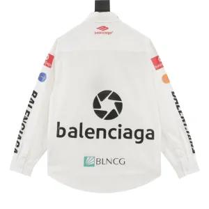 【2026】【BALENCIAGA 公式旗艦店】バレンシアガ  シャツ   ご好評に付き再入荷！