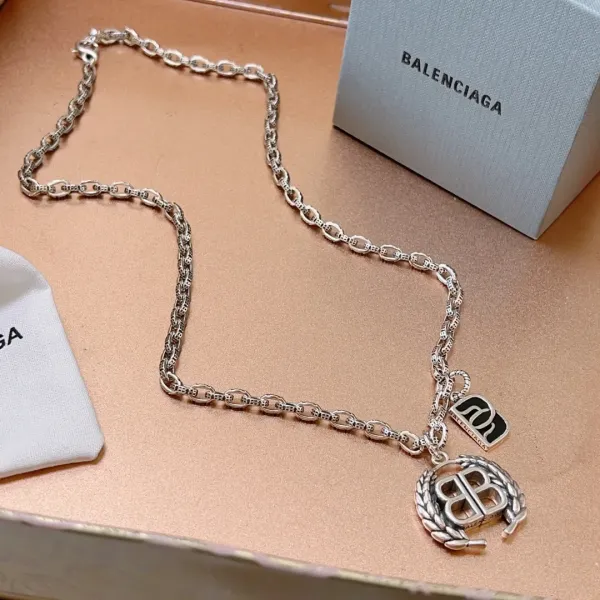 【2026】【BALENCIAGA】ネックレス、新しいネックレス万能シンプルファッションオーナメント