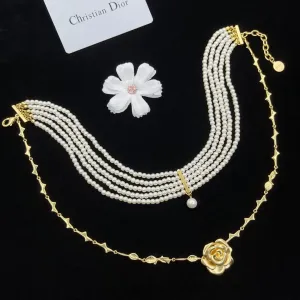 【2026】【DIOR】ネックレス、新しいネックレス万能シンプルファッションオーナメント 【2026】【DIOR】ネックレス、新しいネックレス万能シンプルファッションオーナメント