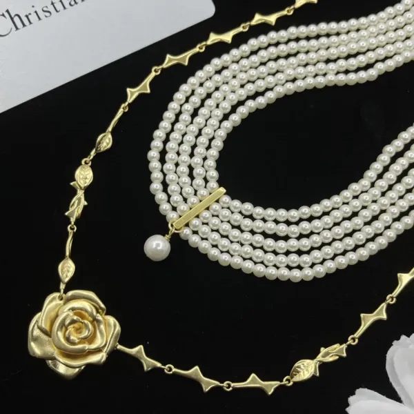 【2026】【DIOR】ネックレス、新しいネックレス万能シンプルファッションオーナメント 【2026】【DIOR】ネックレス、新しいネックレス万能シンプルファッションオーナメント