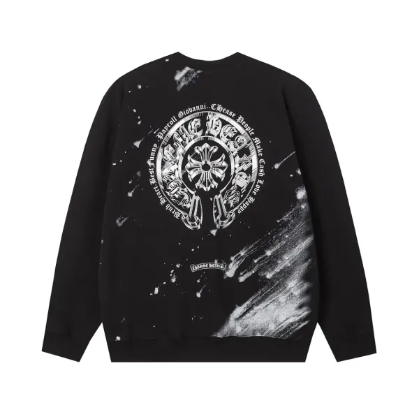 【2026】【CHROME HEARTS 公式旗艦店】クロムハーツ 丸首の衛衣 スウェットご好評に付き再入荷! 【2026】【CHROME HEARTS 公式旗艦店】クロムハーツ 丸首の衛衣 スウェットご好評に付き再入荷!