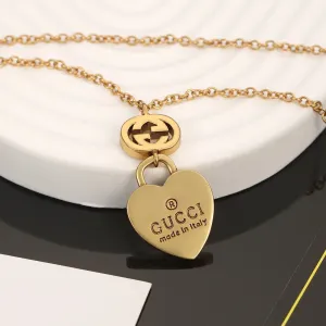 【2026】【 GUCCI】ネックレス、新しいネックレス万能シンプルファッションオーナメント