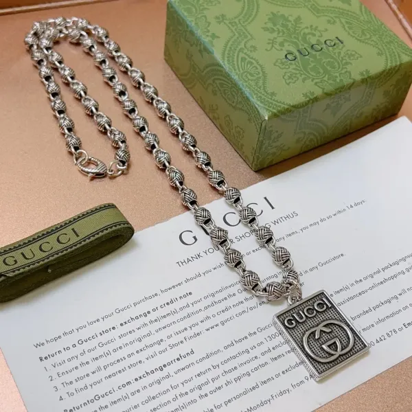 【2026】【GUCCI】ネックレス、新しいネックレス万能シンプルファッションオーナメント 【2026】【GUCCI】ネックレス、新しいネックレス万能シンプルファッションオーナメント