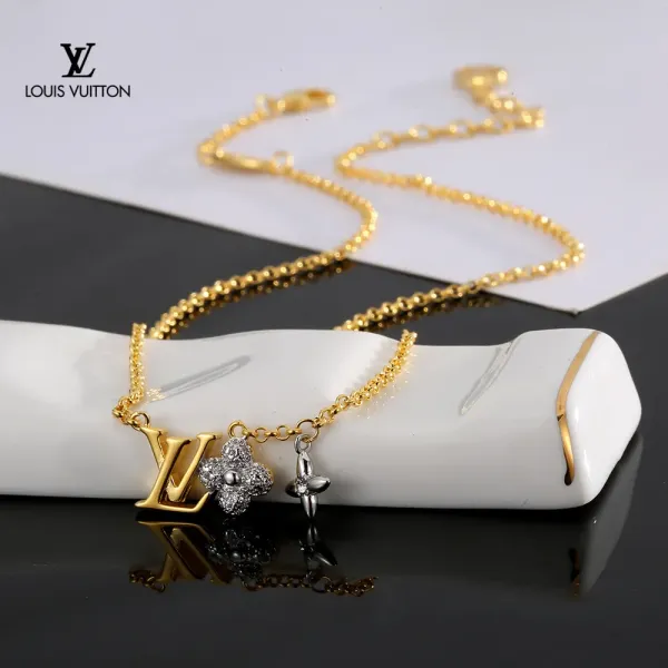 【2026】LV【LOUIS VUITTON】ネックレス、新しいネックレス万能シンプルファッションオーナメント 【2026】LV【LOUIS VUITTON】ネックレス、新しいネックレス万能シンプルファッションオーナメント
