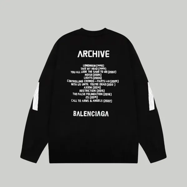 【2026】 【BALENCIAGA 公式旗艦店】バレンシアガ セーター好評に付き再入荷! 【2026】 【BALENCIAGA 公式旗艦店】バレンシアガ セーター好評に付き再入荷!