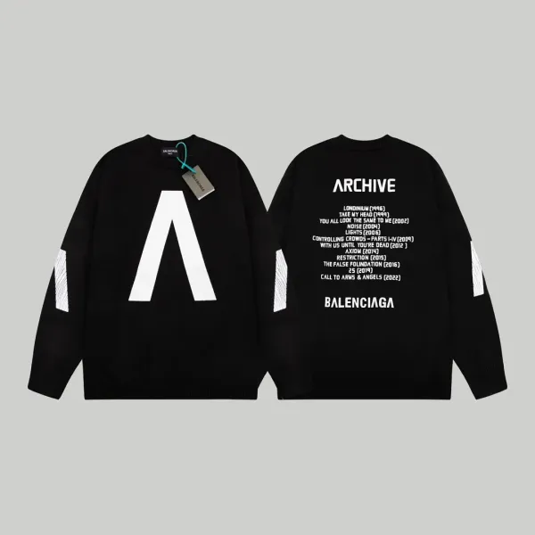 【2026】 【BALENCIAGA 公式旗艦店】バレンシアガ セーター好評に付き再入荷! 【2026】 【BALENCIAGA 公式旗艦店】バレンシアガ セーター好評に付き再入荷!