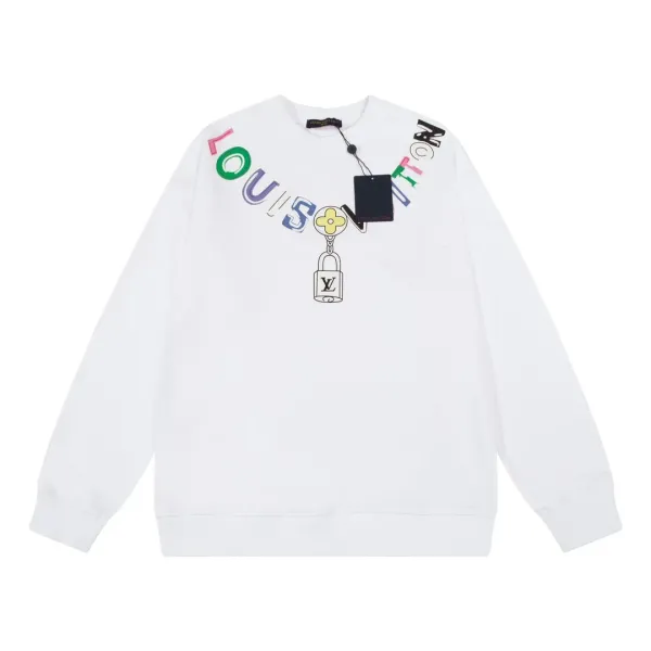 【2026】【LOUIS VUITTON 公式旗艦店】ルイヴィトン 丸首の衛衣 スウェットご好評に付き再入荷! 【2026】【LOUIS VUITTON 公式旗艦店】ルイヴィトン 丸首の衛衣 スウェットご好評に付き再入荷!