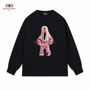 【2026】【BALENCIAGA 公式旗艦店】バレンシアガ 丸首の衛衣 スウェットご好評に付き再入荷! 【2026】【BALENCIAGA 公式旗艦店】バレンシアガ 丸首の衛衣 スウェットご好評に付き再入荷!