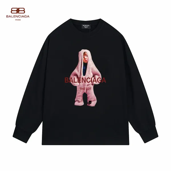 【2026】【BALENCIAGA  公式旗艦店】バレンシアガ  丸首の衛衣 スウェットご好評に付き再入荷！