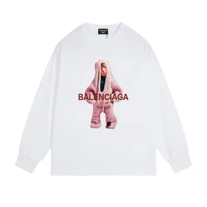 【2026】【BALENCIAGA  公式旗艦店】バレンシアガ  丸首の衛衣 スウェットご好評に付き再入荷！