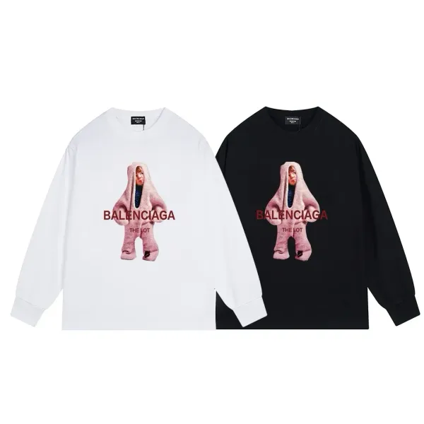 【2026】【BALENCIAGA  公式旗艦店】バレンシアガ  丸首の衛衣 スウェットご好評に付き再入荷！