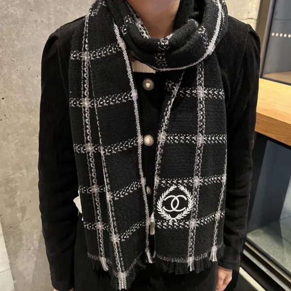 【2026】【CHANEL シャネル 】スカーフ30*180CM 【2026】【CHANEL シャネル 】スカーフ30*180CM