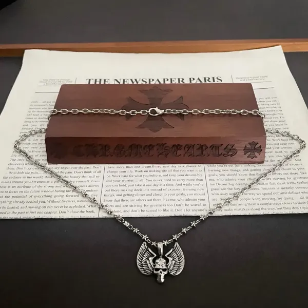 【2026】【CHROME HEARTS】ネックレス、新しいネックレス万能シンプルファッションオーナメント 【2026】【CHROME HEARTS】ネックレス、新しいネックレス万能シンプルファッションオーナメント