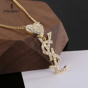 【2026】【YSL SAINT LAURENT 】サンローラン ネックレス、新しいネックレス万能シンプルファッションオーナメント 【2026】【YSL SAINT LAURENT 】サンローラン ネックレス、新しいネックレス万能シンプルファッションオーナメント