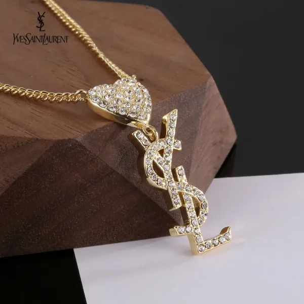 【2026】【YSL SAINT LAURENT  】サンローラン ネックレス、新しいネックレス万能シンプルファッションオーナメント