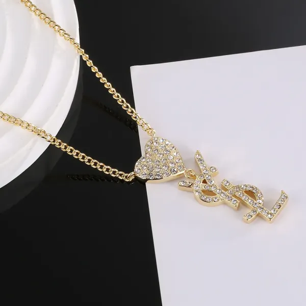 【2026】【YSL SAINT LAURENT  】サンローラン ネックレス、新しいネックレス万能シンプルファッションオーナメント
