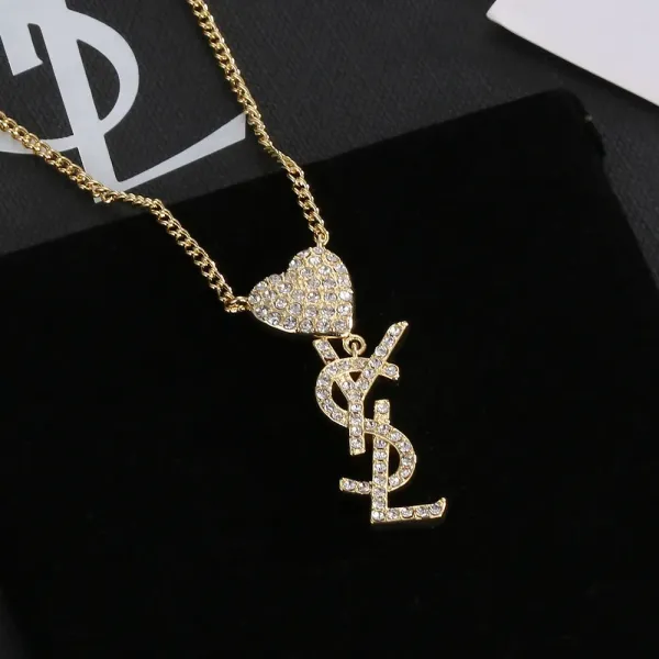【2026】【YSL SAINT LAURENT  】サンローラン ネックレス、新しいネックレス万能シンプルファッションオーナメント