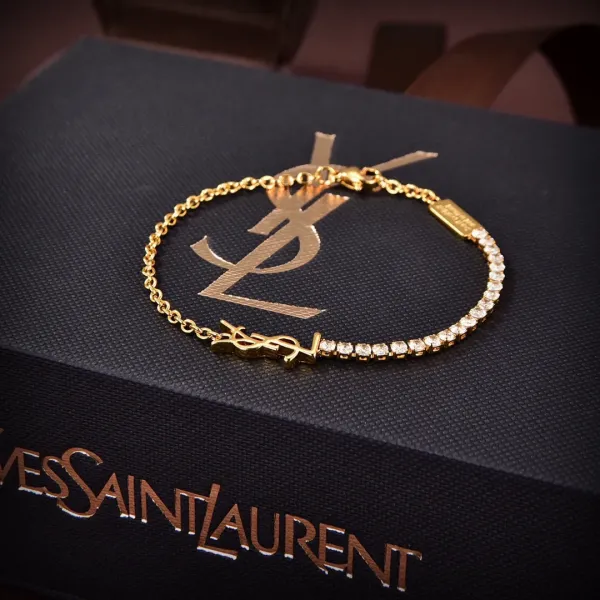 【2026】【YSL SAINT LAURENT】サンローラン  ブレスレット、ファッションシンプルなスタイル