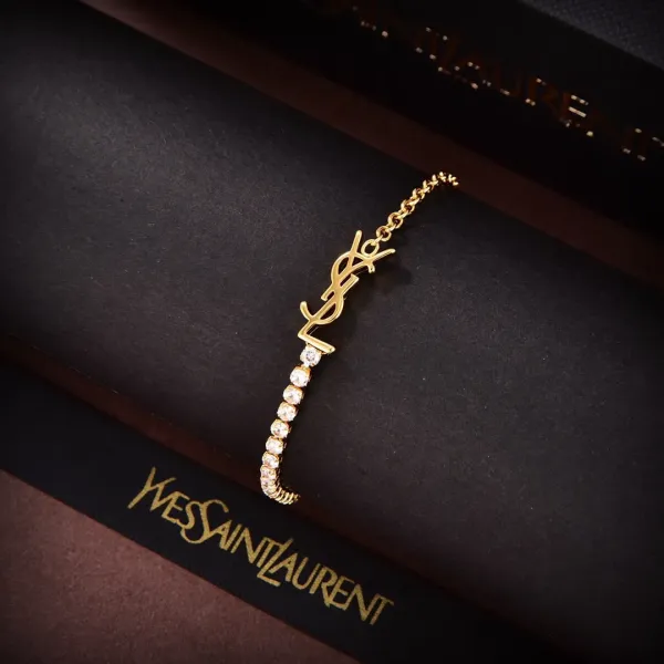 【2026】【YSL SAINT LAURENT】サンローラン  ブレスレット、ファッションシンプルなスタイル