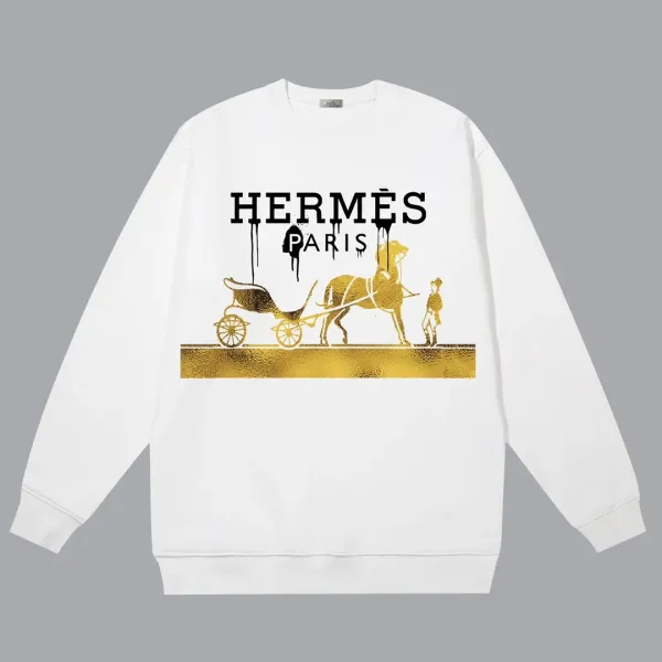 【2026】【HERMES 公式旗艦店】エルメス 丸首の衛衣 スウェットご好評に付き再入荷! 【2026】【HERMES 公式旗艦店】エルメス 丸首の衛衣 スウェットご好評に付き再入荷!