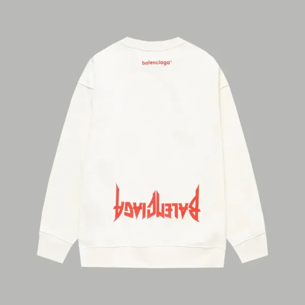 【2026】【BALENCIAGA  公式旗艦店】バレンシアガ  丸首の衛衣 スウェットご好評に付き再入荷！