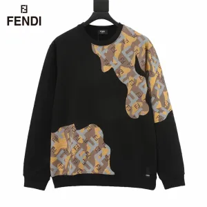 【2026】【FENDI  公式旗艦店】フェンディ丸首の衛衣 スウェット ご好評に付き再入荷！