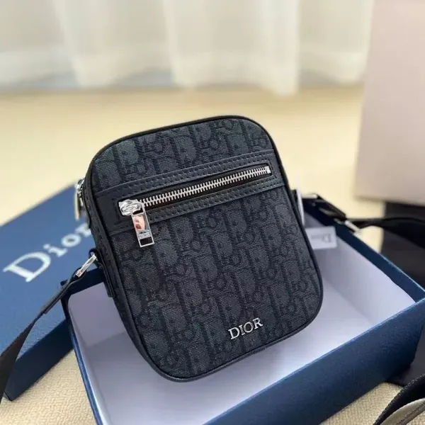 【2026】DIOR★オブリーク ジャカード ショルダーバッグ 18*15*5cm