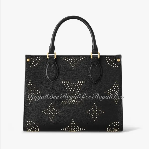 【2026】Louis Vuitton LV 【ブラックでエレ女感オンザゴー】ルイヴィトン トートバッグ M46733 24.8 x 19.0x 11.4cm 【2026】Louis Vuitton LV 【ブラックでエレ女感オンザゴー】ルイヴィトン トートバッグ M46733 24.8 x 19.0x 11.4cm