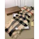 【2026】【BURBERRY バーバリー】オートクチュール ファッション トランジショナル カラー ロング ビアード スカーフ35*240CM 【2026】【BURBERRY バーバリー】オートクチュール ファッション トランジショナル カラー ロング ビアード スカーフ35*240CM