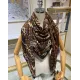 【2026】【LV Louis Vuitton ルイ·ヴィトン】オートクチュール ファッション トランジショナル カラー ロング ビアード スカーフ140*140CM 【2026】【LV Louis Vuitton ルイ·ヴィトン】オートクチュール ファッション トランジショナル カラー ロング ビアード スカーフ140*140CM