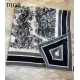【2026】【DIOR ディオール 】オートクチュール ファッション トランジショナル カラー ロング ビアード スカーフ90*90CM