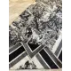 【2026】【DIOR ディオール 】オートクチュール ファッション トランジショナル カラー ロング ビアード スカーフ90*90CM