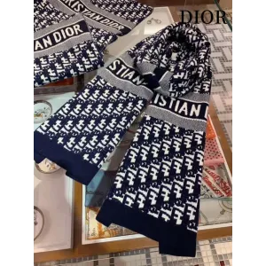 【2026】【DIOR ディオール 】オートクチュール ファッション トランジショナル カラー ロング ビアード スカーフ30*190CM