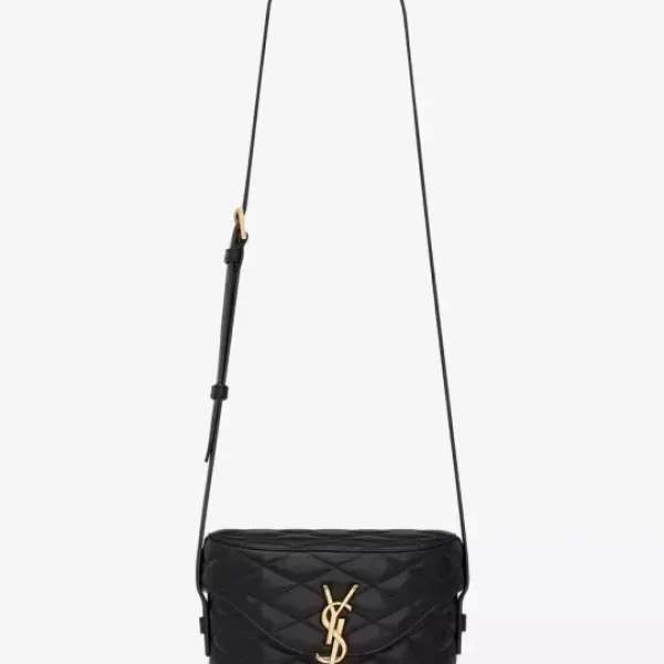 【2026】SAINT LAURENT YSL ジューン ボックスバッグ（ラムスキン／キルティング）