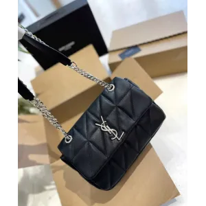 【2026】SAINT LAURENT Ysl Niki フラップメッセンジャーバッグ 黒と白