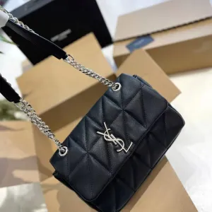 【2026】SAINT LAURENT Ysl Niki フラップメッセンジャーバッグ 黒と白 【2026】SAINT LAURENT Ysl Niki フラップメッセンジャーバッグ 黒と白