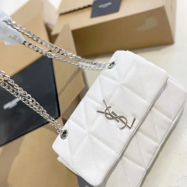 【2026】SAINT LAURENT Ysl Niki フラップメッセンジャーバッグ 黒と白 【2026】SAINT LAURENT Ysl Niki フラップメッセンジャーバッグ 黒と白