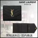 【2026】YSL 【SAINT LAURENT】モノグラム スモール エンベロープウォレット(グレイン ド プードル/エンボスレザー) 【2026】YSL 【SAINT LAURENT】モノグラム スモール エンベロープウォレット(グレイン ド プードル/エンボスレザー)