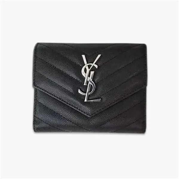 【2026】YSL 【SAINT LAURENT】モノグラム マルチフォールドウォレット(グレインドプードル/エンボスレザー)10 X 9 X 3 CM 【2026】YSL 【SAINT LAURENT】モノグラム マルチフォールドウォレット(グレインドプードル/エンボスレザー)10 X 9 X 3 CM